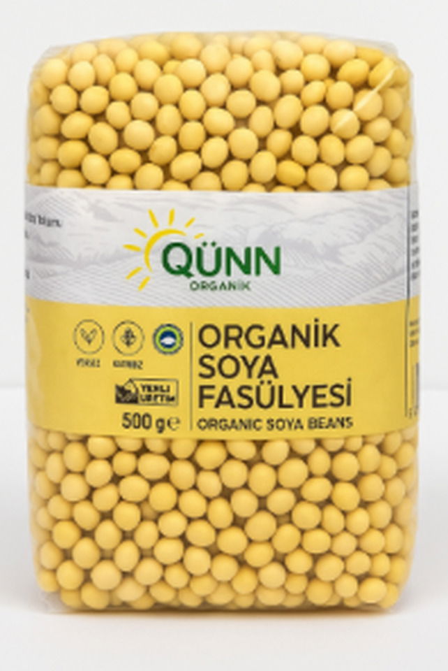 QÜNN ORGANIK SOYA FASULYESİ 500GR